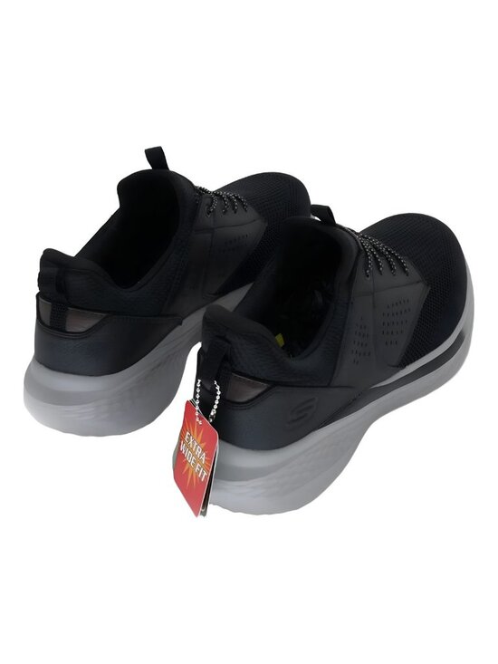 Skechers Relaxed Fit Slade Breyer Sneaker Extra Wide Black/Grey US 11 EU 45 main image 4